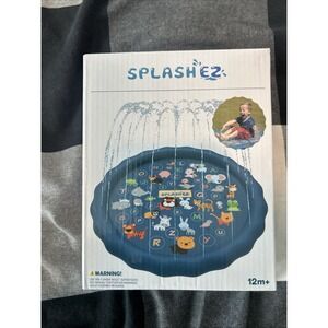 SplashEZ 3-in-1 Splash Pad, Sprinkler for Kids & Baby Pool for Learning – Toddle